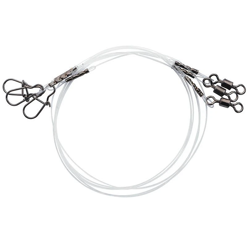 BAS DE LIGNE BERKLEY FUSION 19 FLUORO SPIN LEADERS - PAR 3