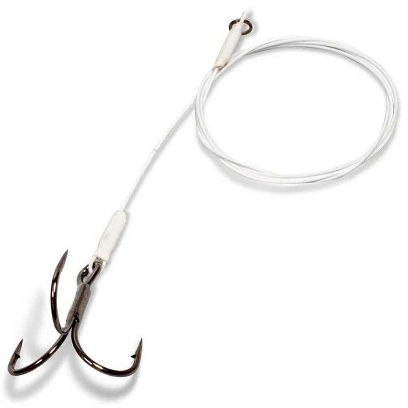 BAS DE LIGNE MR. PIKE GHOST TRACES TWIN HOOK-RELEASE-RIG