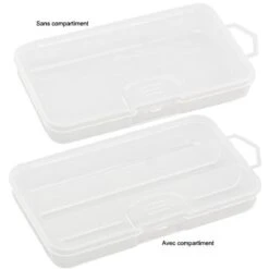 BOITE A LEURRE PLASTILYS TRANSPARENTE