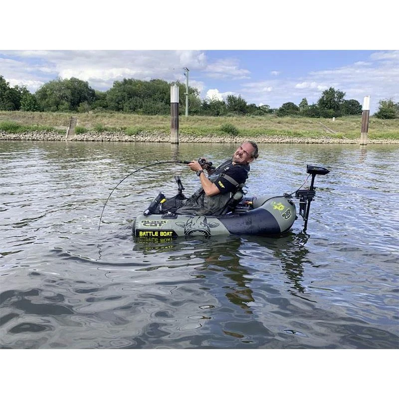 FLOAT TUBE BLACK CAT BATTLE BOAT – Image 11