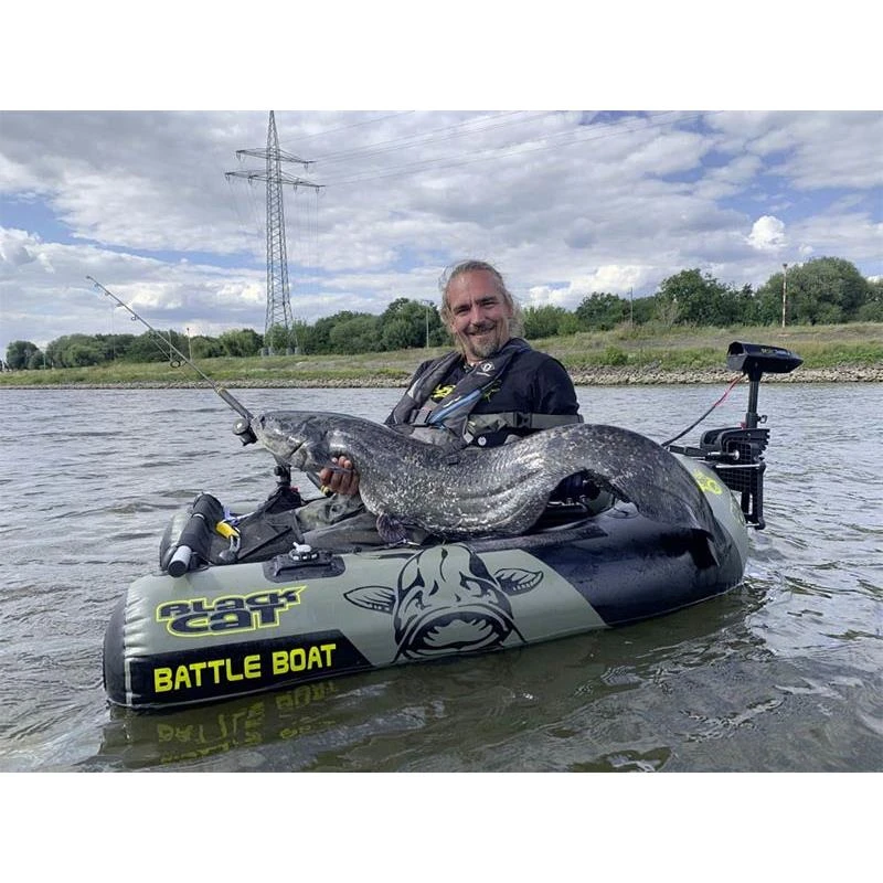 FLOAT TUBE BLACK CAT BATTLE BOAT – Image 12