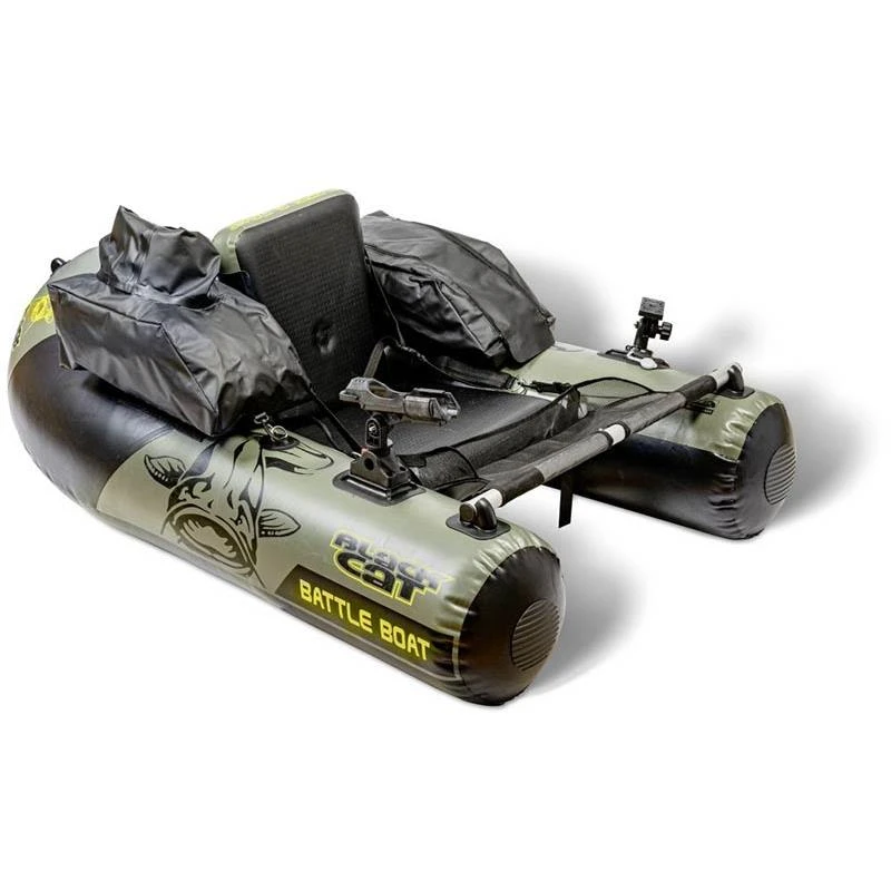 FLOAT TUBE BLACK CAT BATTLE BOAT
