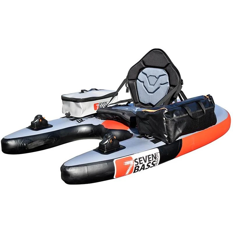 FLOAT TUBE SEVEN BASS JUNGLE NANO - PLUG & GO READY – Image 2