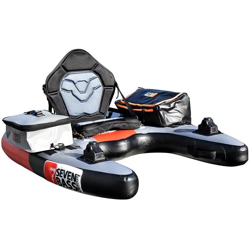 FLOAT TUBE SEVEN BASS JUNGLE NANO - PLUG & GO READY