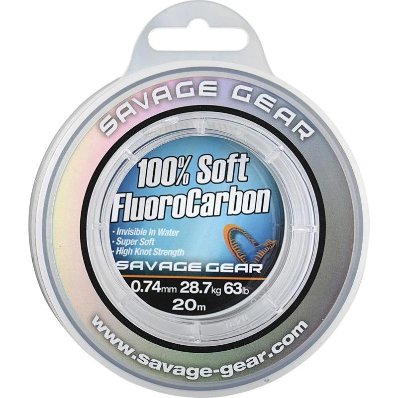 FLUOROCARBONE SAVAGE GEAR SOFT FLUORO CARBON