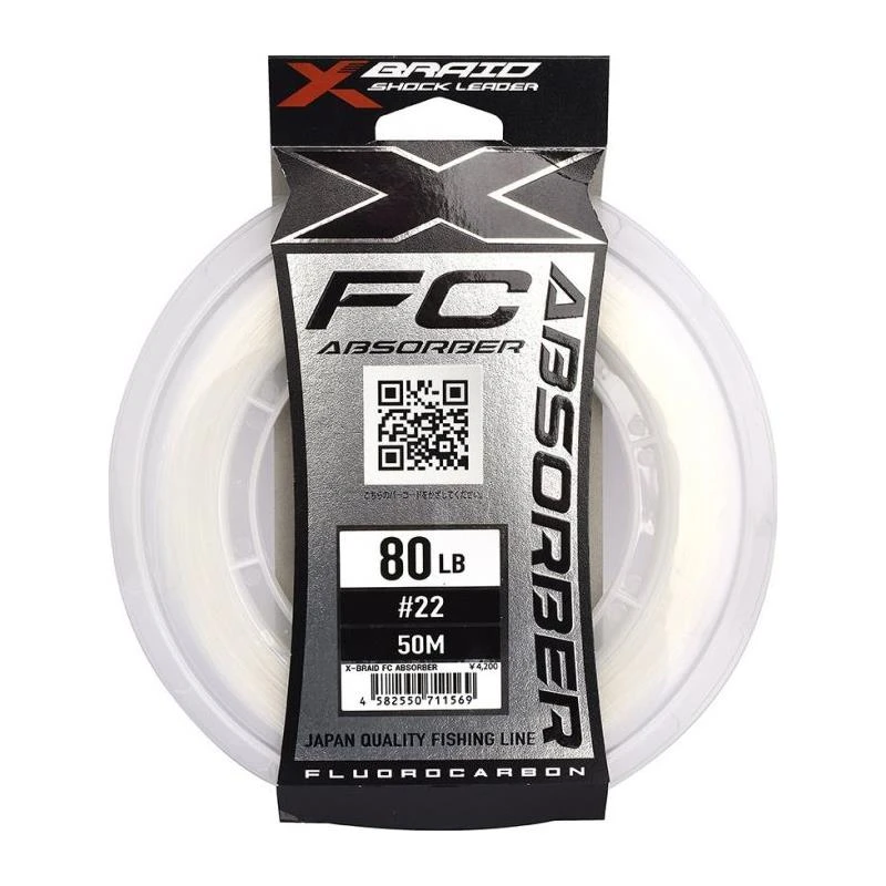 FLUOROCARBONE X-BRAID FC ABSORBER X023 - 50M
