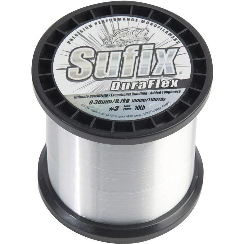 NYLON SUFIX DURAFLEX CLEAR - 1000M