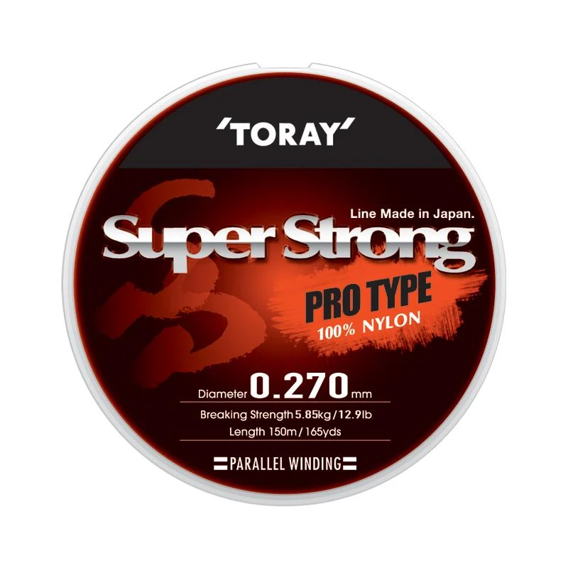 NYLON TORAY SUPER STRONG - 300M TRANSPARENT
