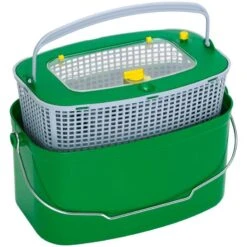 SEAU A VIFS PLASTILYS 7L CLASSIC + PANIER VIVIER