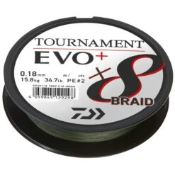 TRESSE DAIWA TOURNAMENT 8 BRAID EVO+ - VERT - 135M