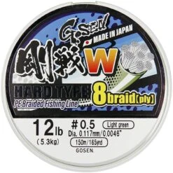 TRESSE GOSEN X8 HARD TYPE - 150M