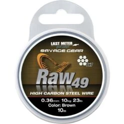 TRESSE SAVAGE GEAR RAW 49 - 10M