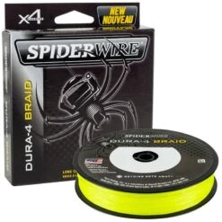 TRESSE SPIDERWIRE DURA 4 JAUNE - 300M