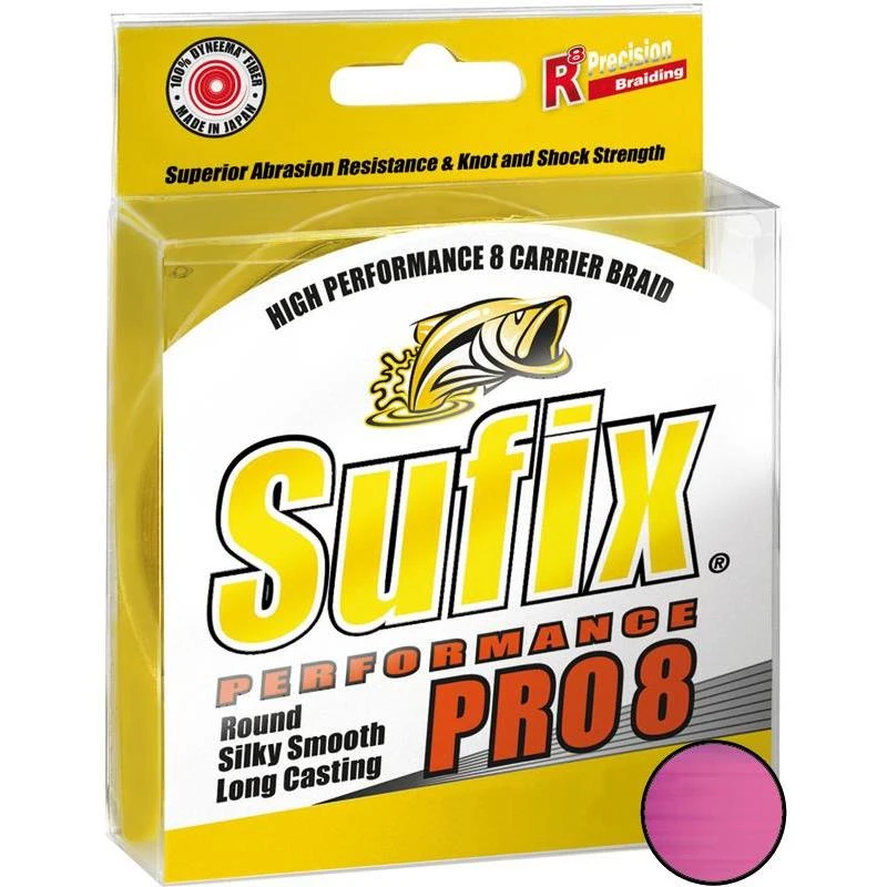 TRESSE SUFIX PERFORMANCE PRO 8 PINK - 135M